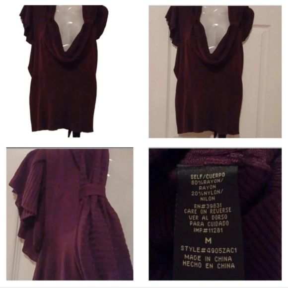 🍭🌹NICE brown top - Picture 1 of 7